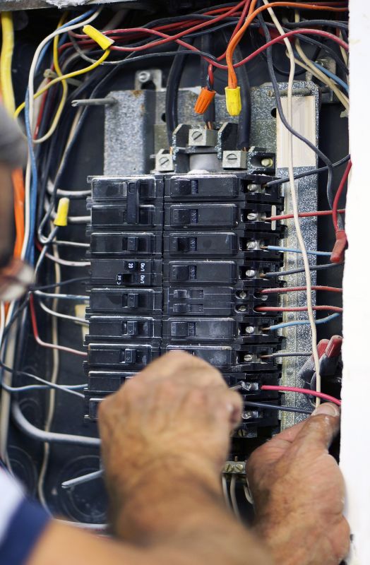 Breaker Box Wiring detail