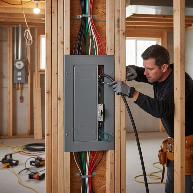Electrical Panel Wiring detail