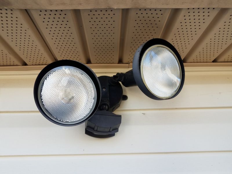 Floodlight Installation detail