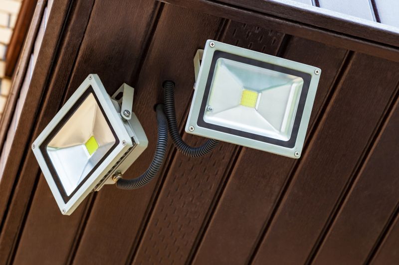 Floodlight Installation detail